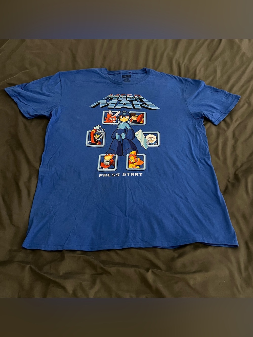 Mega Man Nintendo Video Game Graphic t-shirt